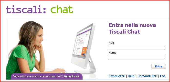 chatt senza registrazione gratis