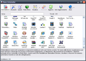 programmi per disinstallare programmi