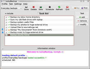 programmi per backup linux