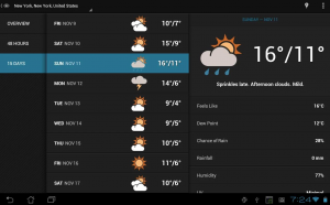 meteo android