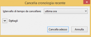 svuotare cache mozilla firefox 2