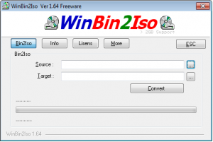 convertire bin in iso