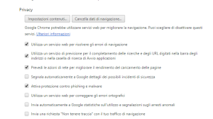 blocco popup google chrome