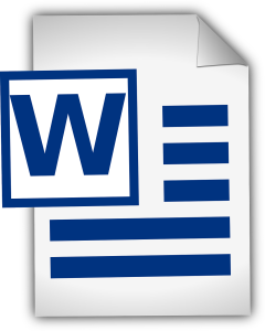 creare un biglietto da visita con word